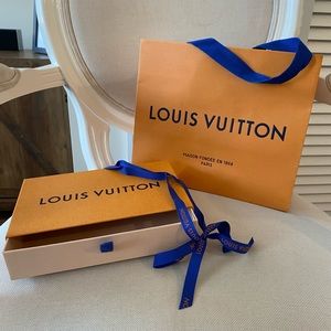 AUTHENTIC LV BOX & GIFT BAG